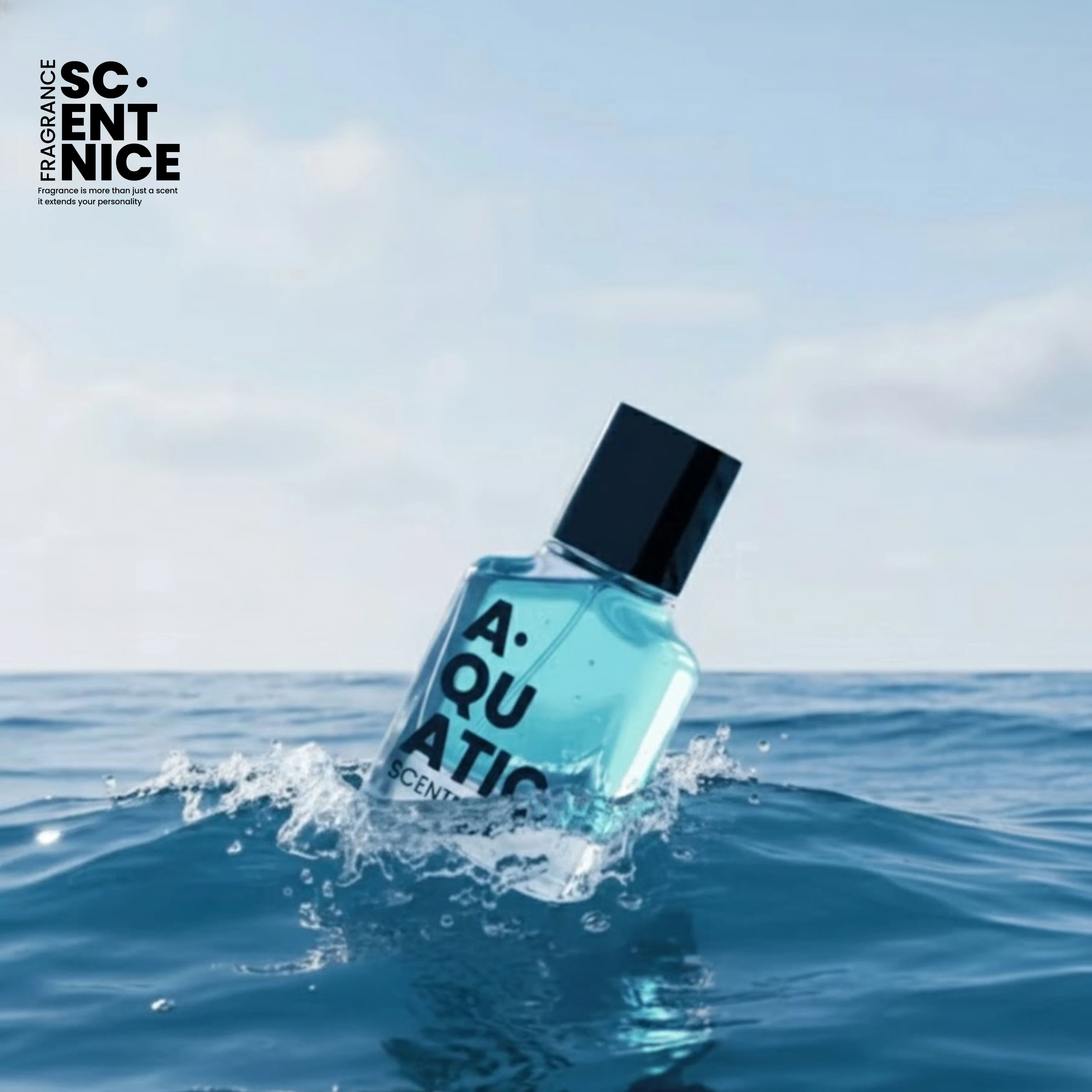 Botol dan kemasan Scentnice Aquatic