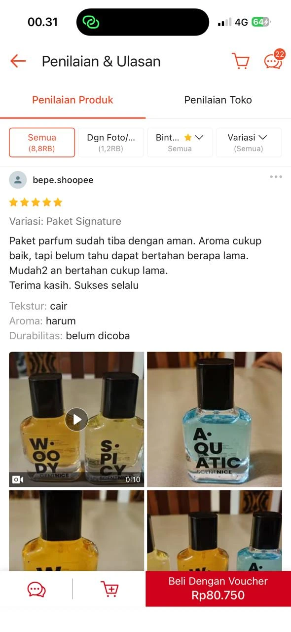 Ulasan Scentnice 2