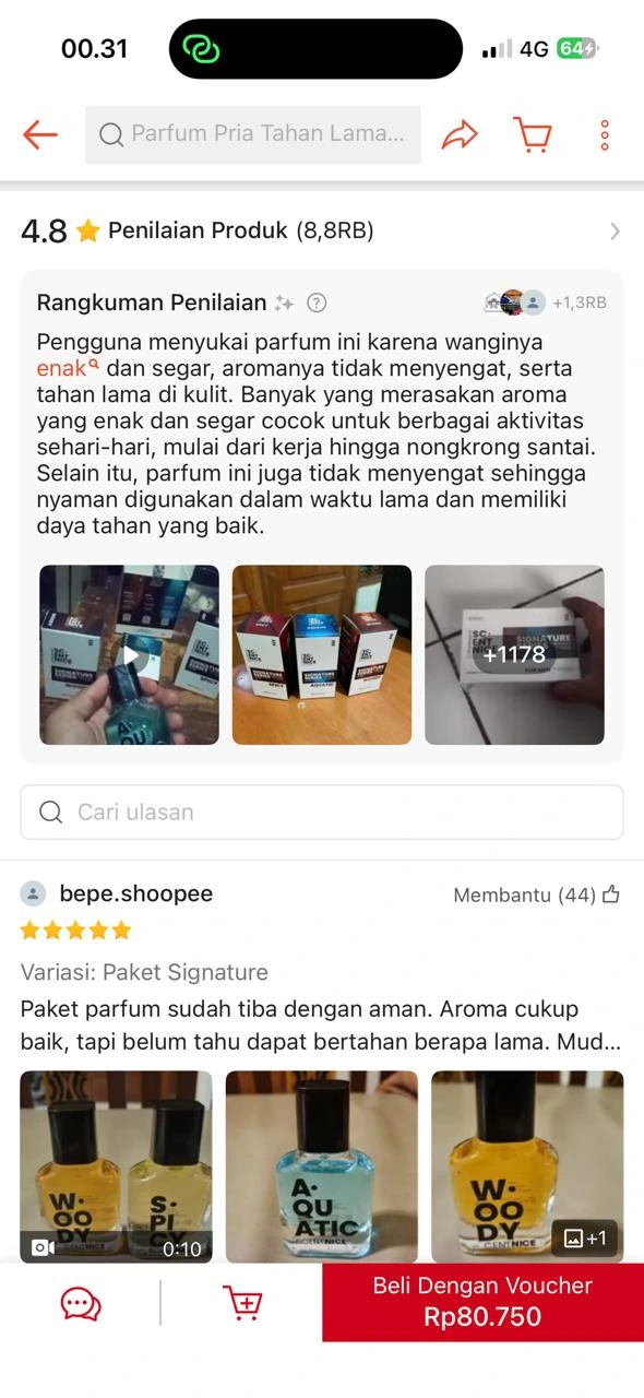 Ulasan Scentnice 6